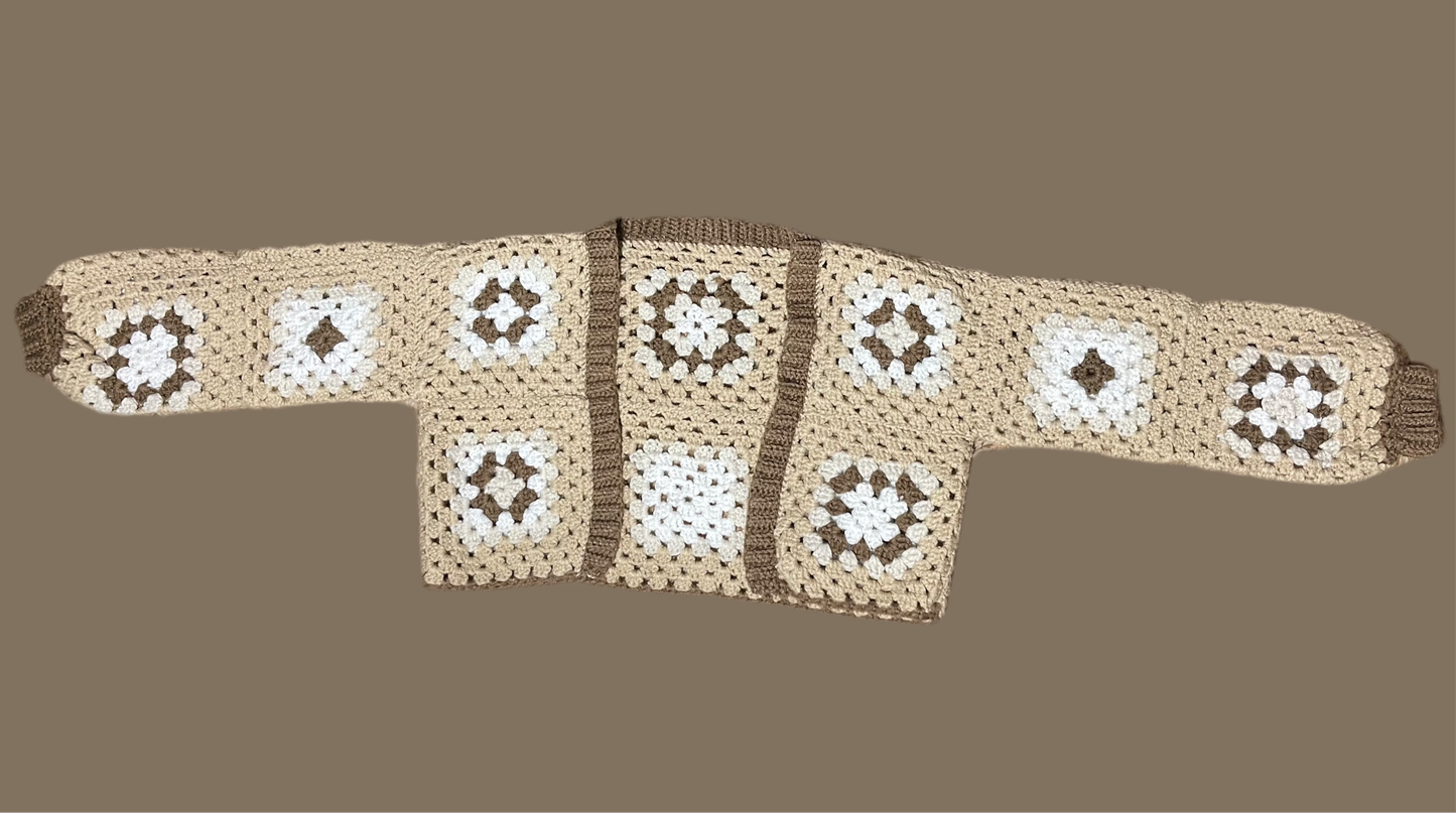 Cropped Granny Square Cardi 1.0