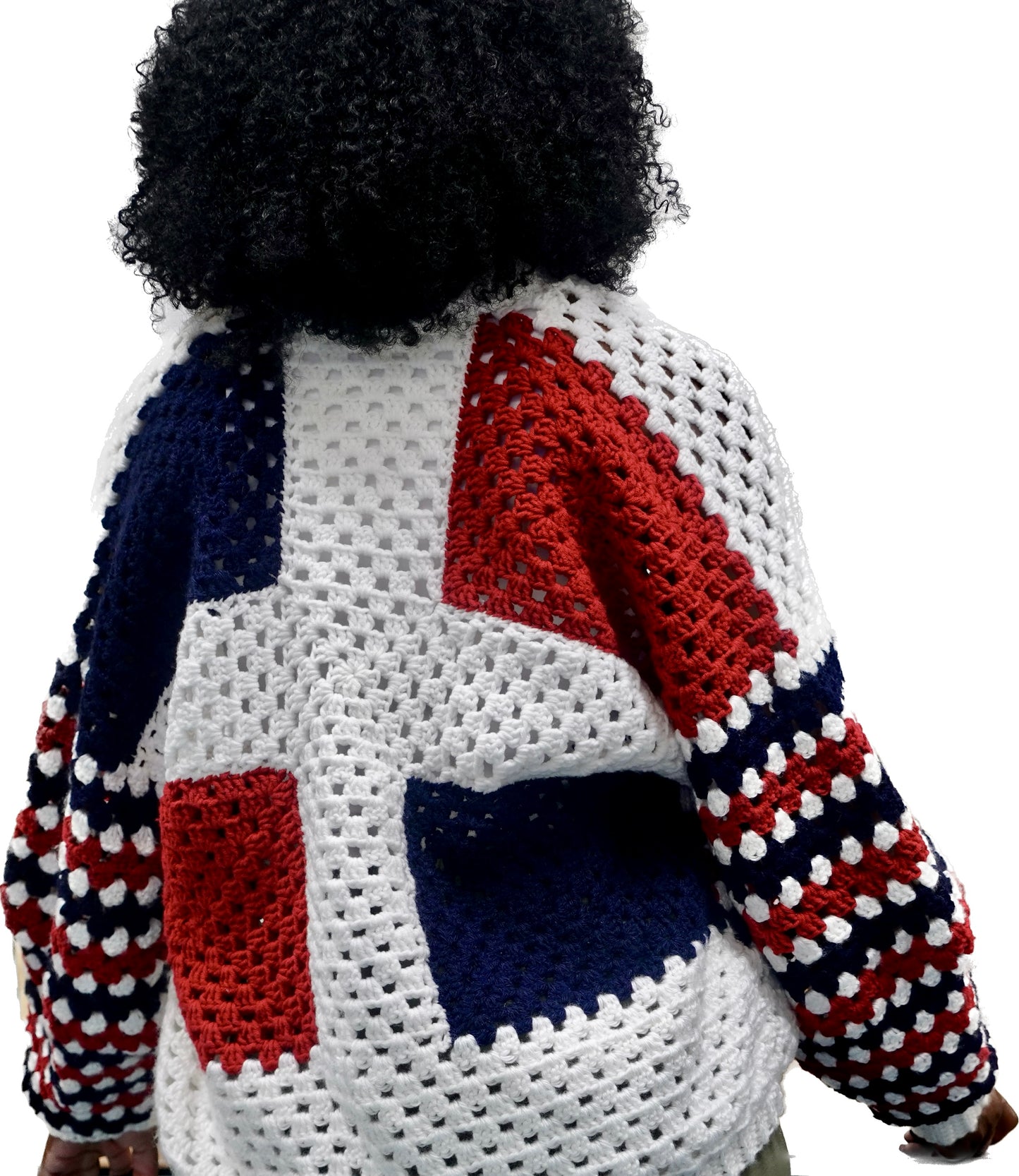 Custom: Dominican Flag Cardi