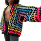 The Rainbow Hexi Cardi