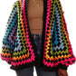 The Rainbow Hexi Cardi